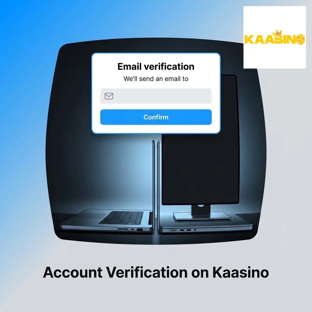 Kaasino account verification process showing KYC document submission steps for UK players