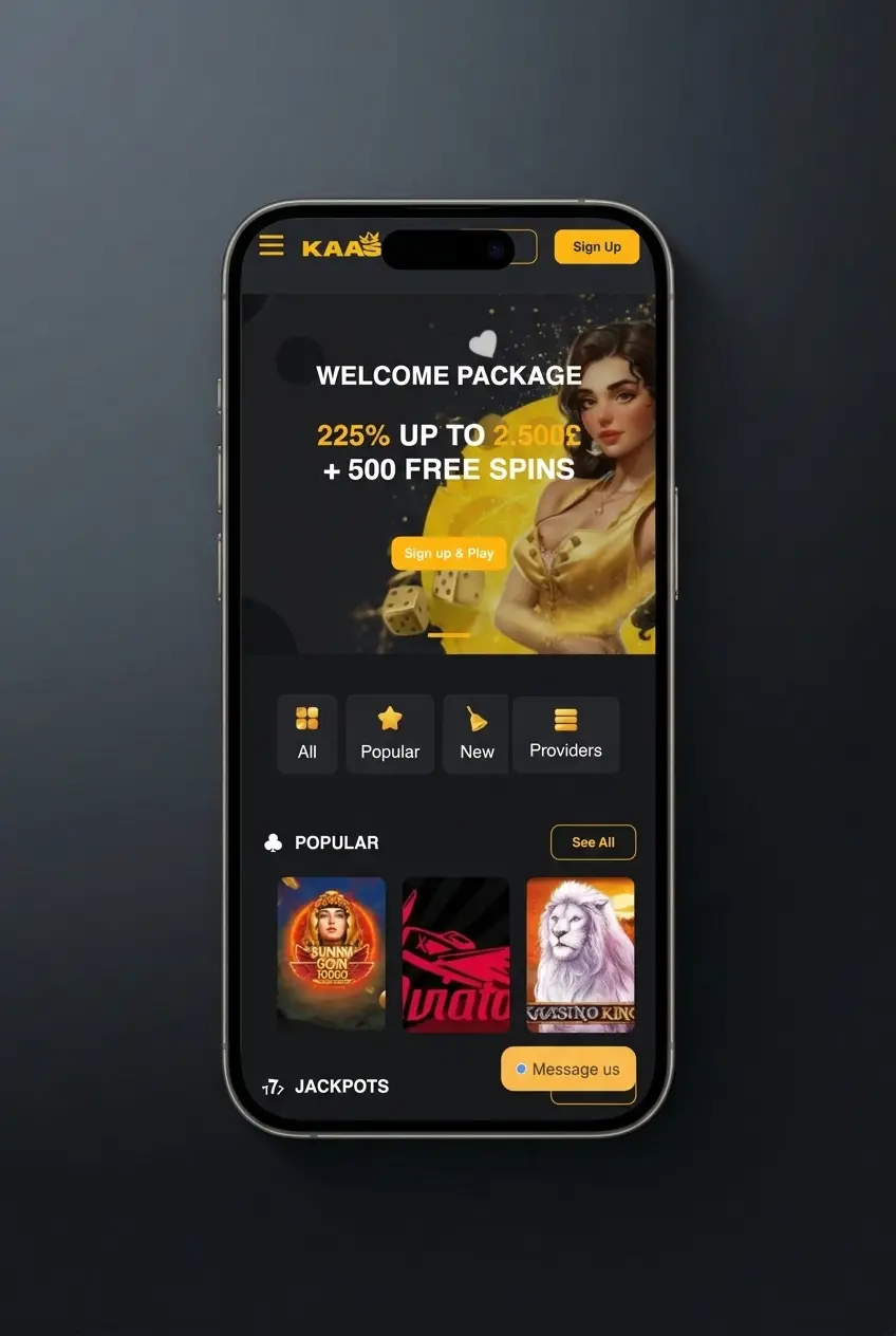 Step-by-step guide to download the Kaasino iOS app on iPhone or iPad in 5 easy steps via the App Store