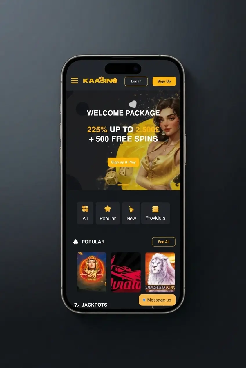 Step-by-step guide to downloading the Kaasino iOS app on iPhone or iPad in 5 simple steps via the App Store