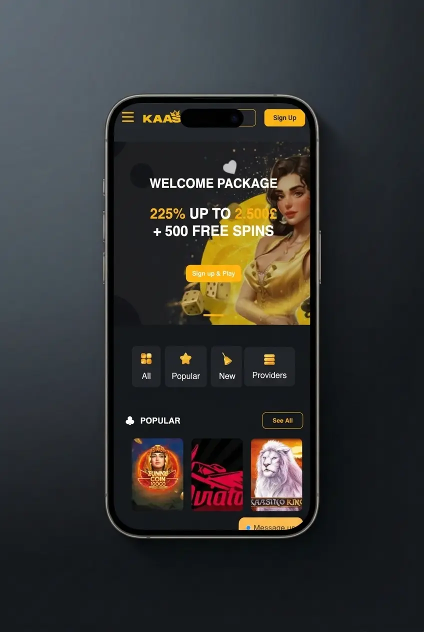 Step-by-step guide to download the Kaasino iOS app on iPhone or iPad via the App Store in 5 easy steps