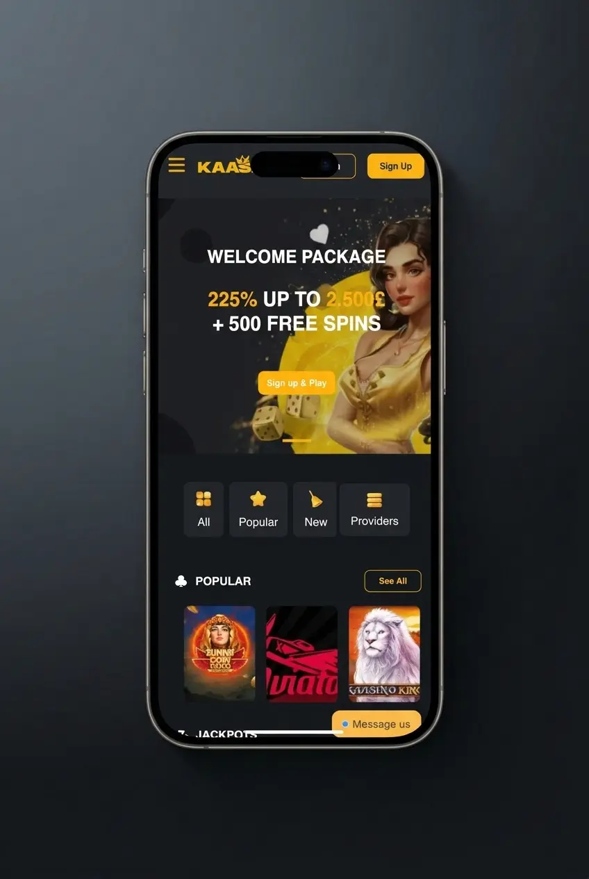 Step-by-step guide to download the Kaasino iOS app on iPhone or iPad via the App Store in 5 easy steps