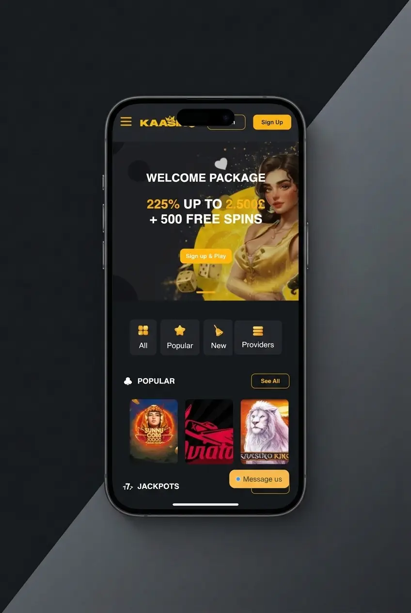 Step-by-step guide to claiming a Kaasino bonus in the UK, covering registration, deposit, promo code, and bonus activation.