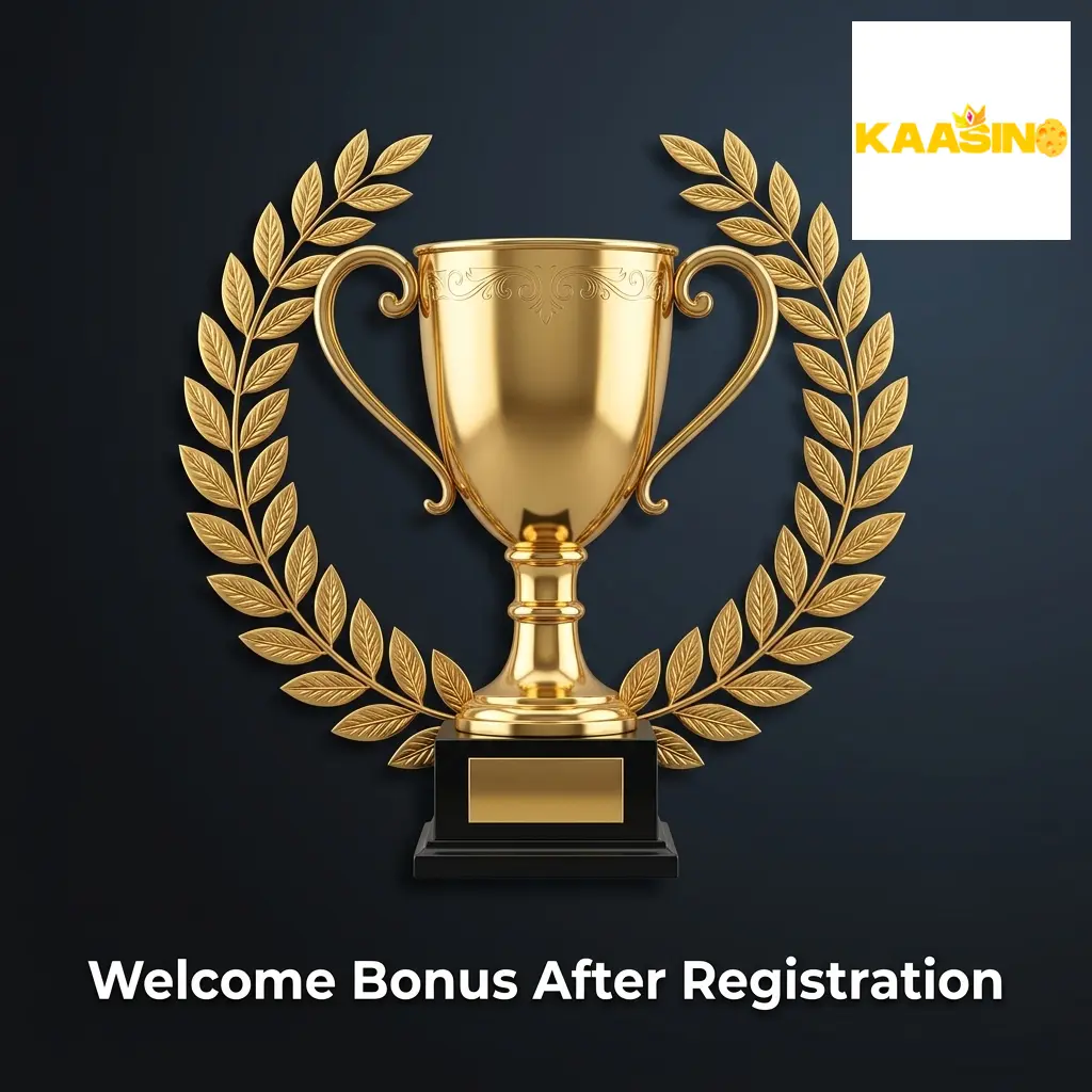 Kaasino welcome bonus offering UK players 225% match up to £2,500 plus 500 Free Spins on first deposit