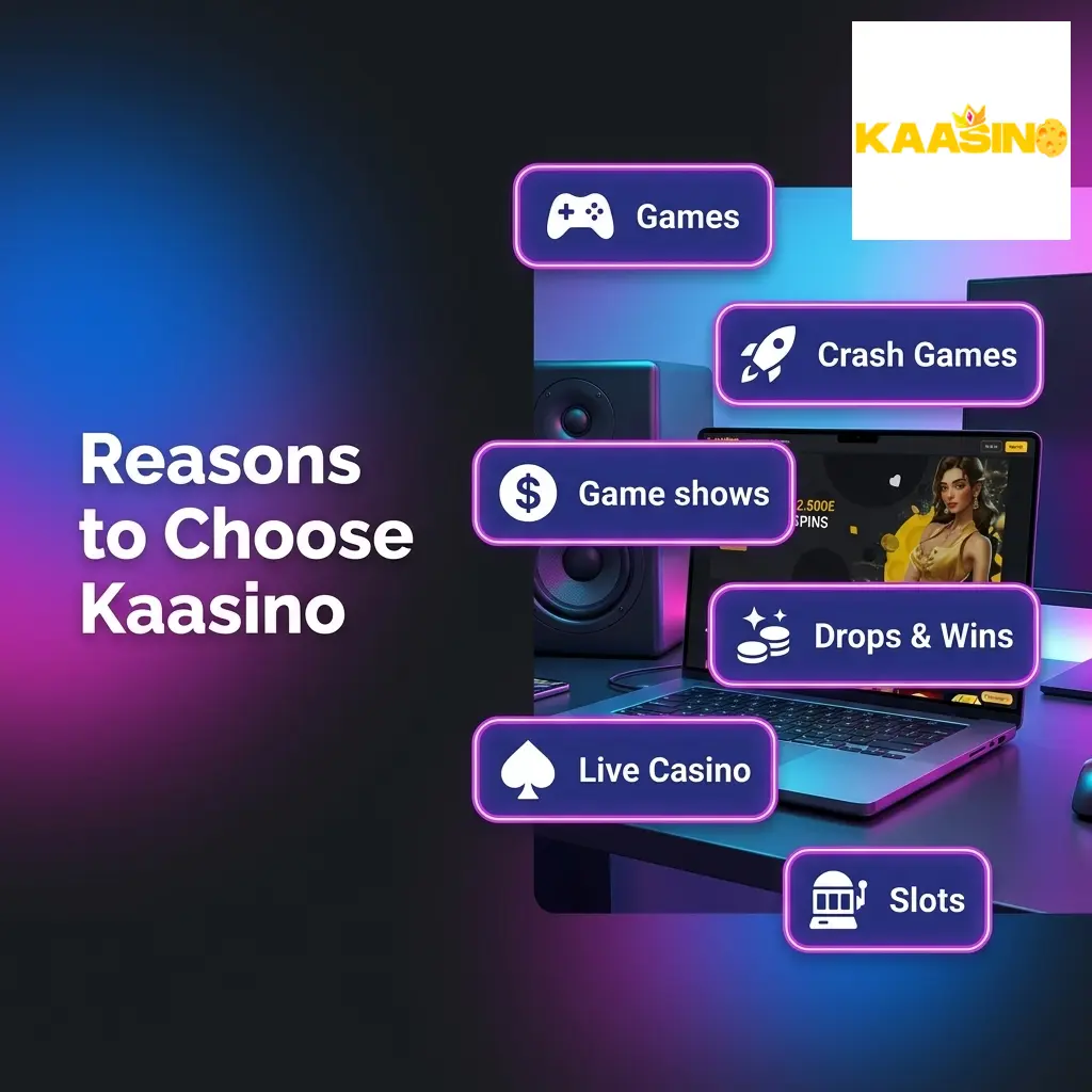 UKGC-licensed Kaasino platform offering sports betting, 3000+ casino games, and localised UK payment options