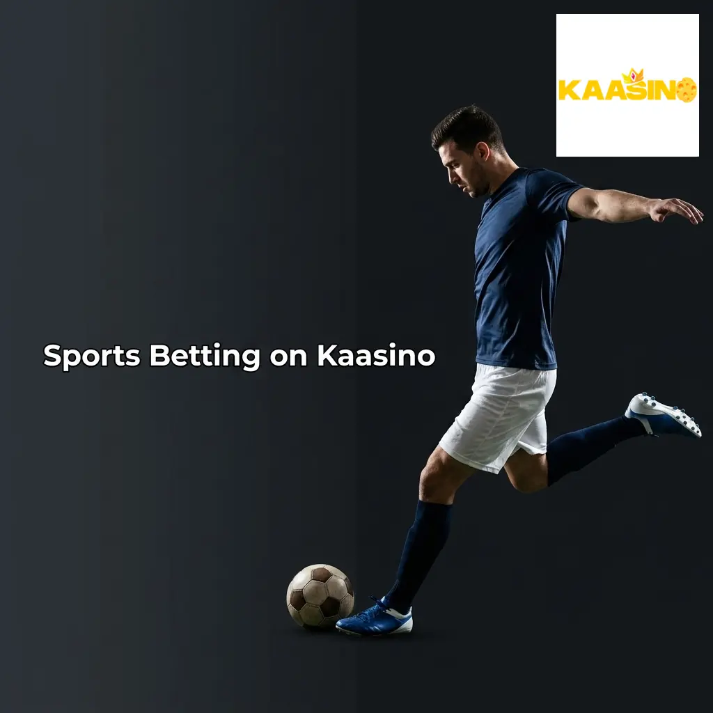 Kaasino sportsbook interface showing betting markets for football, horse racing, tennis, rugby, cricket, and basketball