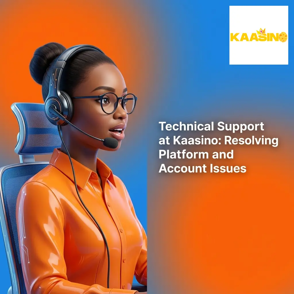 Kaasino technical support team resolving platform login errors, payment failures, and in-game issues for players
