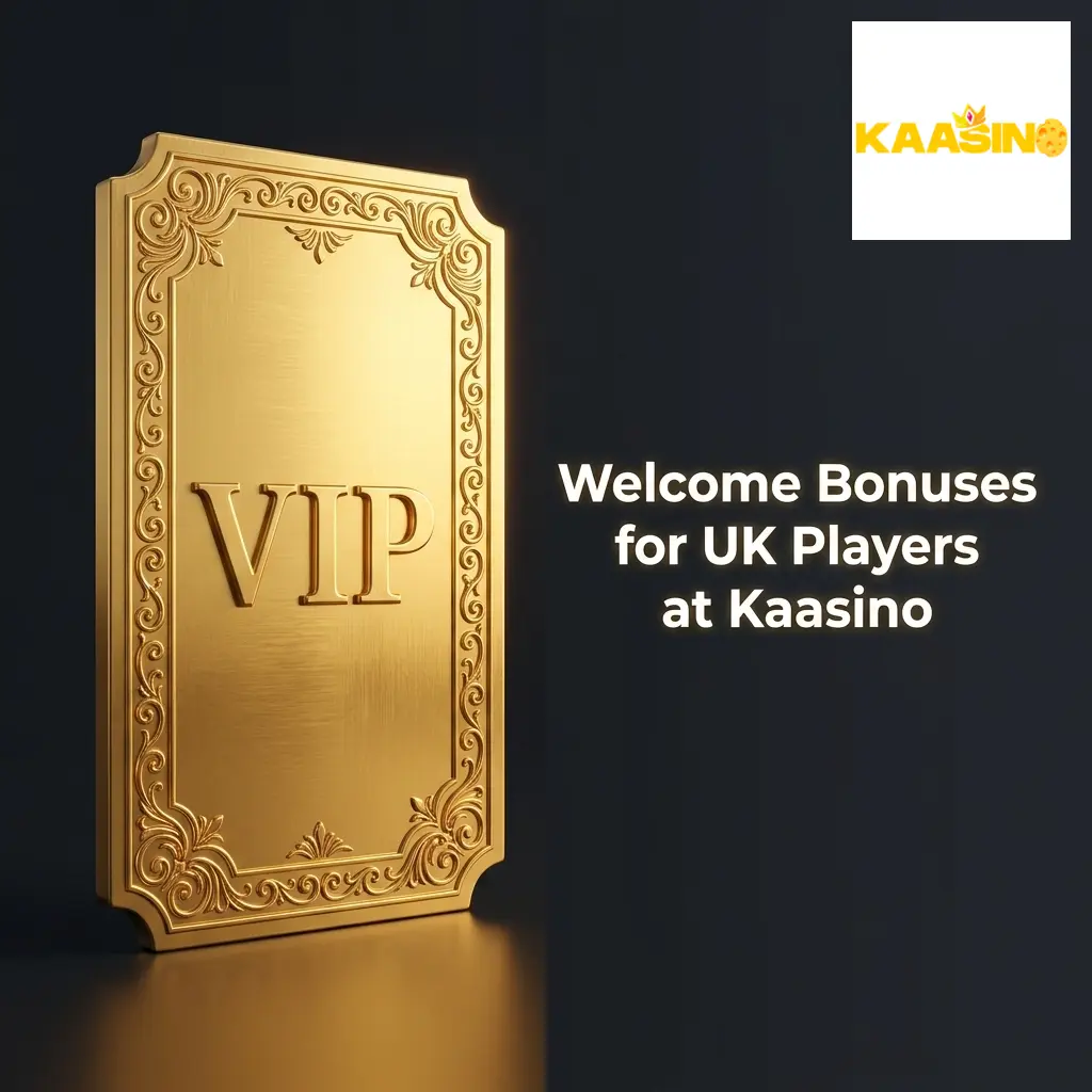 Kaasino welcome bonus for UK players offering 225% up to £2,500 and 500 free spins across three deposits